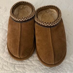UGG Chestnut Suede Slippers